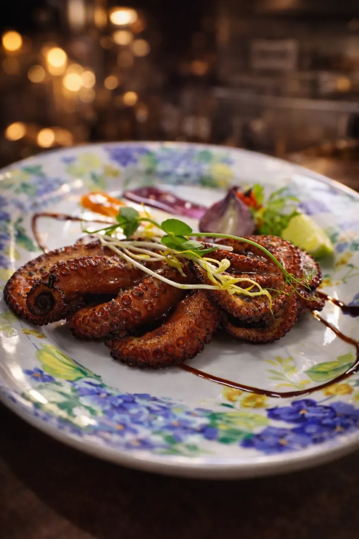 Pulpo a la brasa